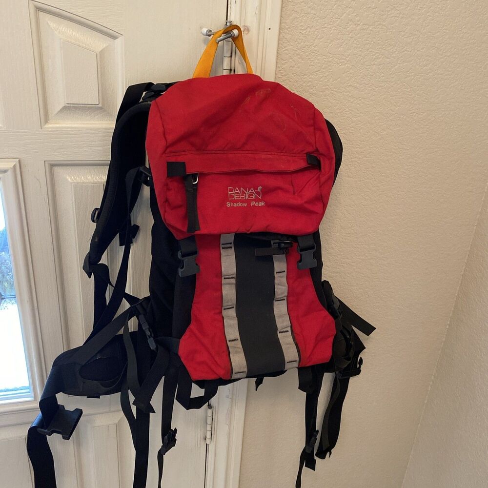 Dana Design Shadow Peak Red Black Backpack Day Bag Hiking M/L